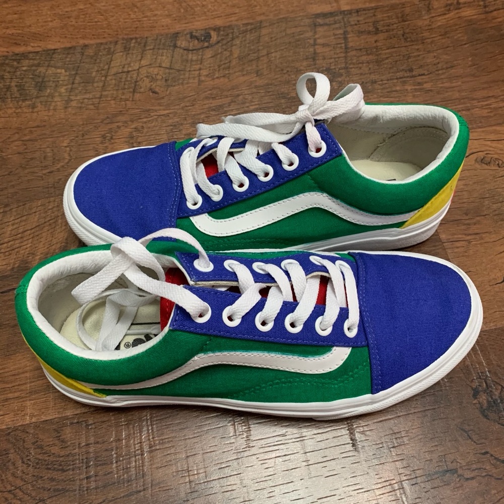 colorblock vans